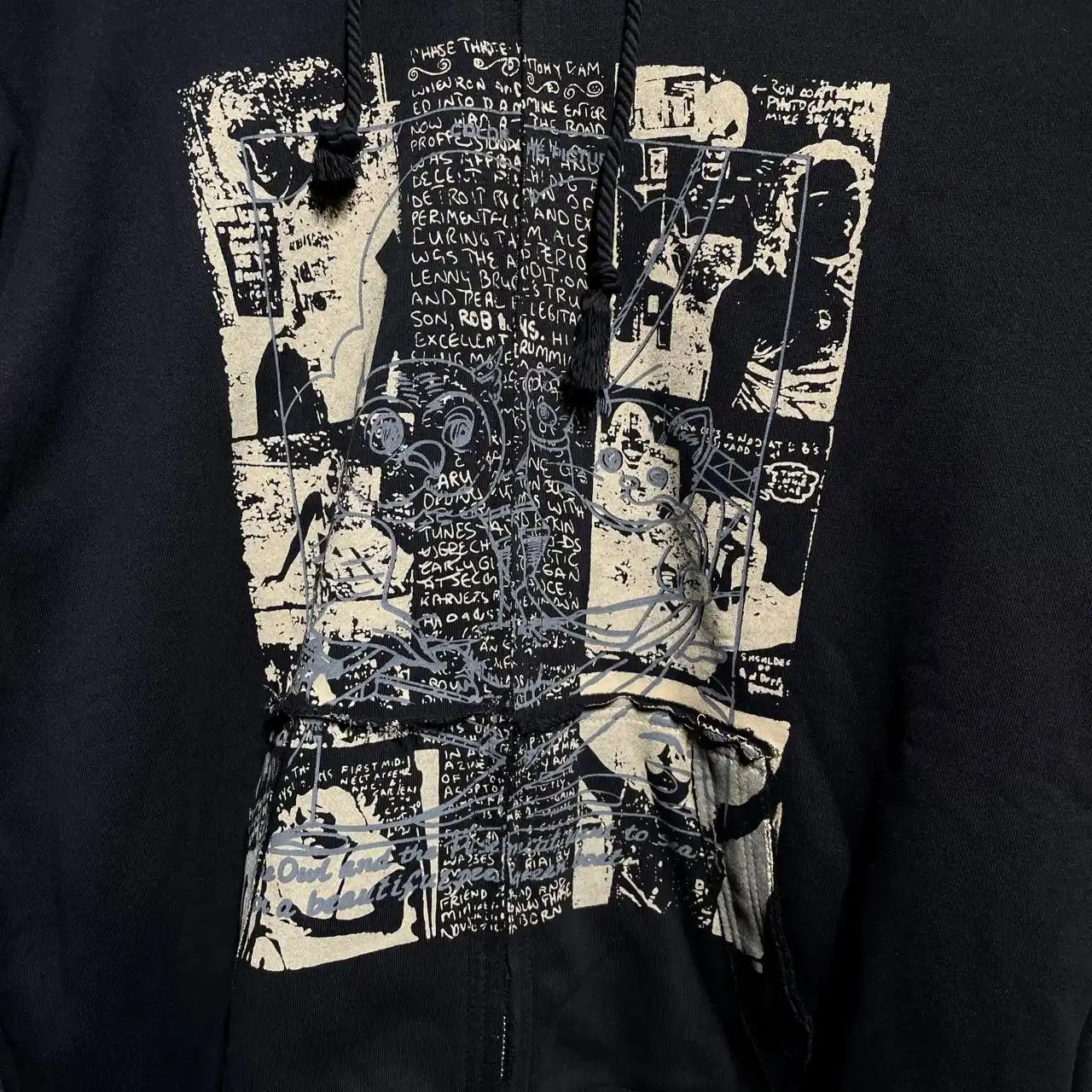Hysteric Glamour × Destroy all monsters Zip Hoodie