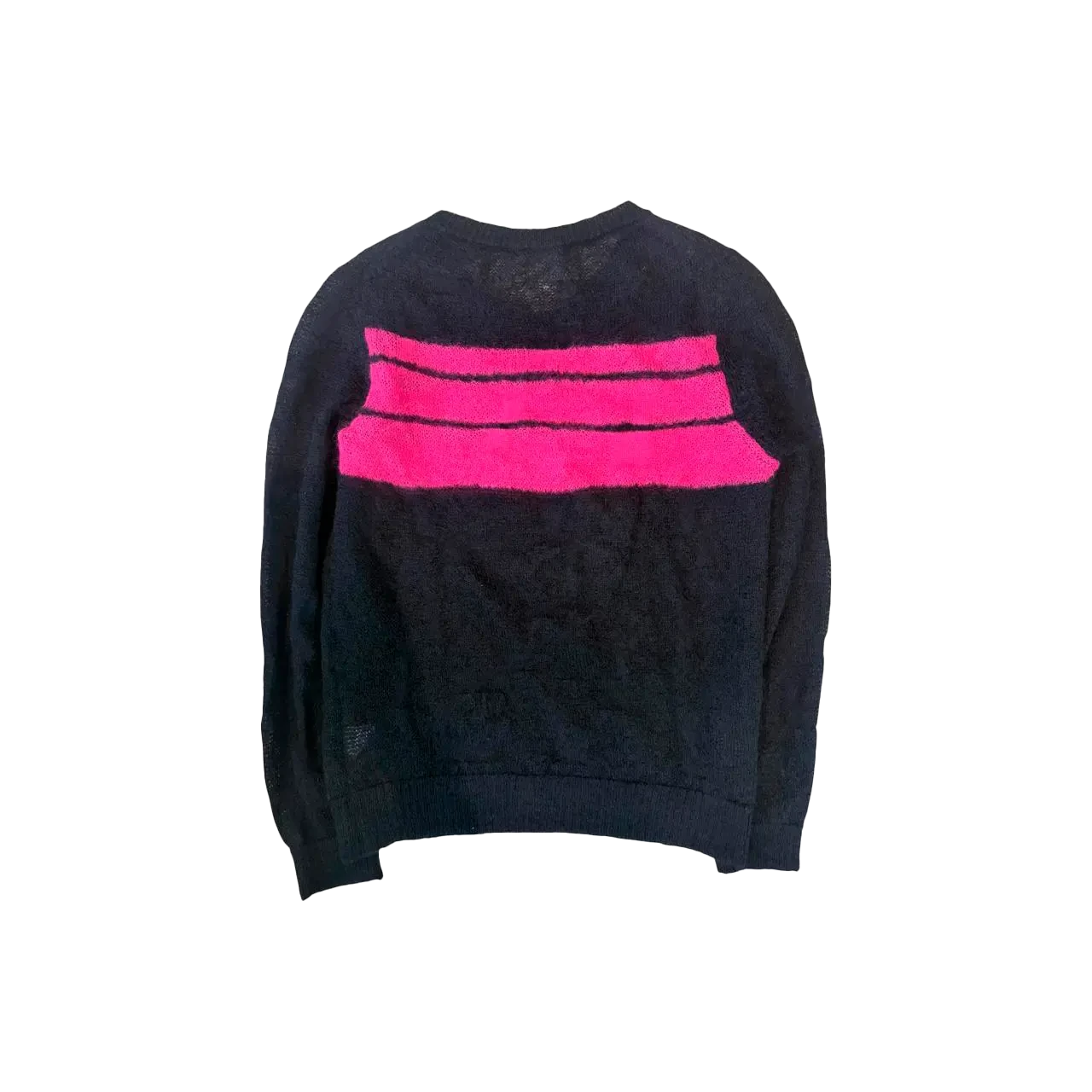 Dior Homme SS07 Stripe Mohair Knit Sweater