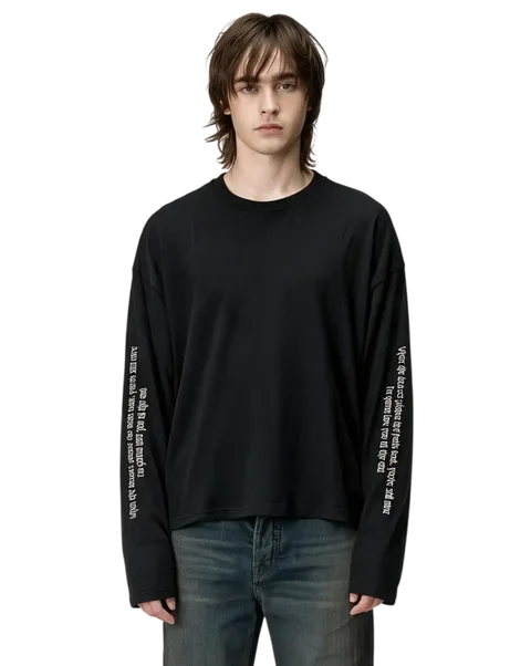 Ann Demeulemeester Emil Boxy Longsleeve