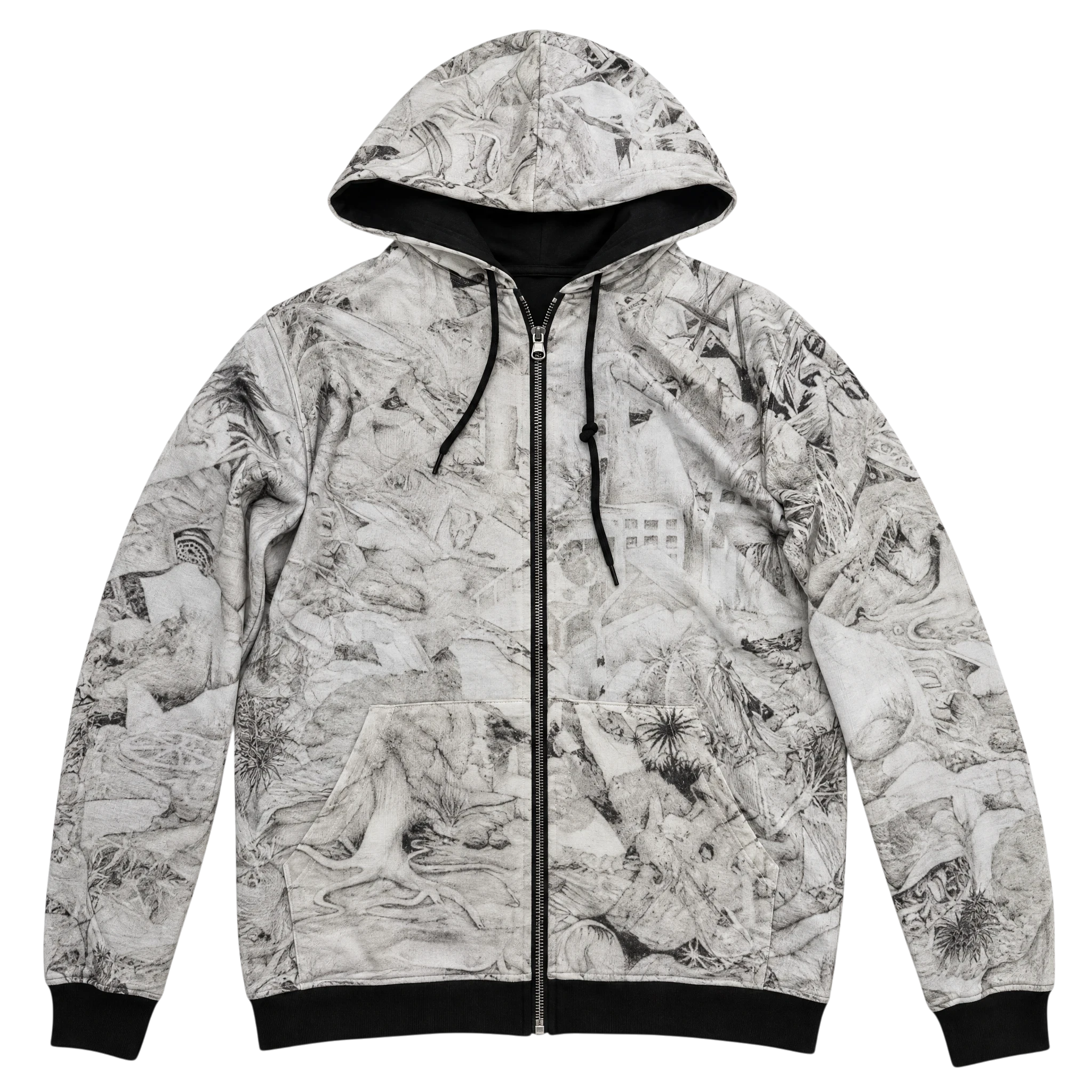 Undercover 08ss Double Sided Hoodie