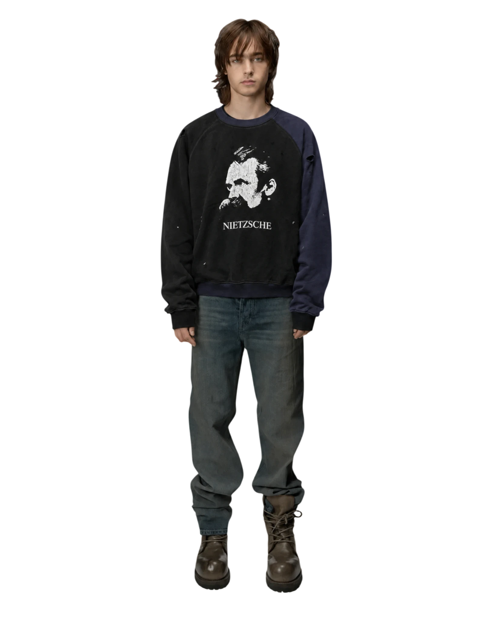 Enfants Riches Deprimes Nietzsche Raglan Sweatshirt