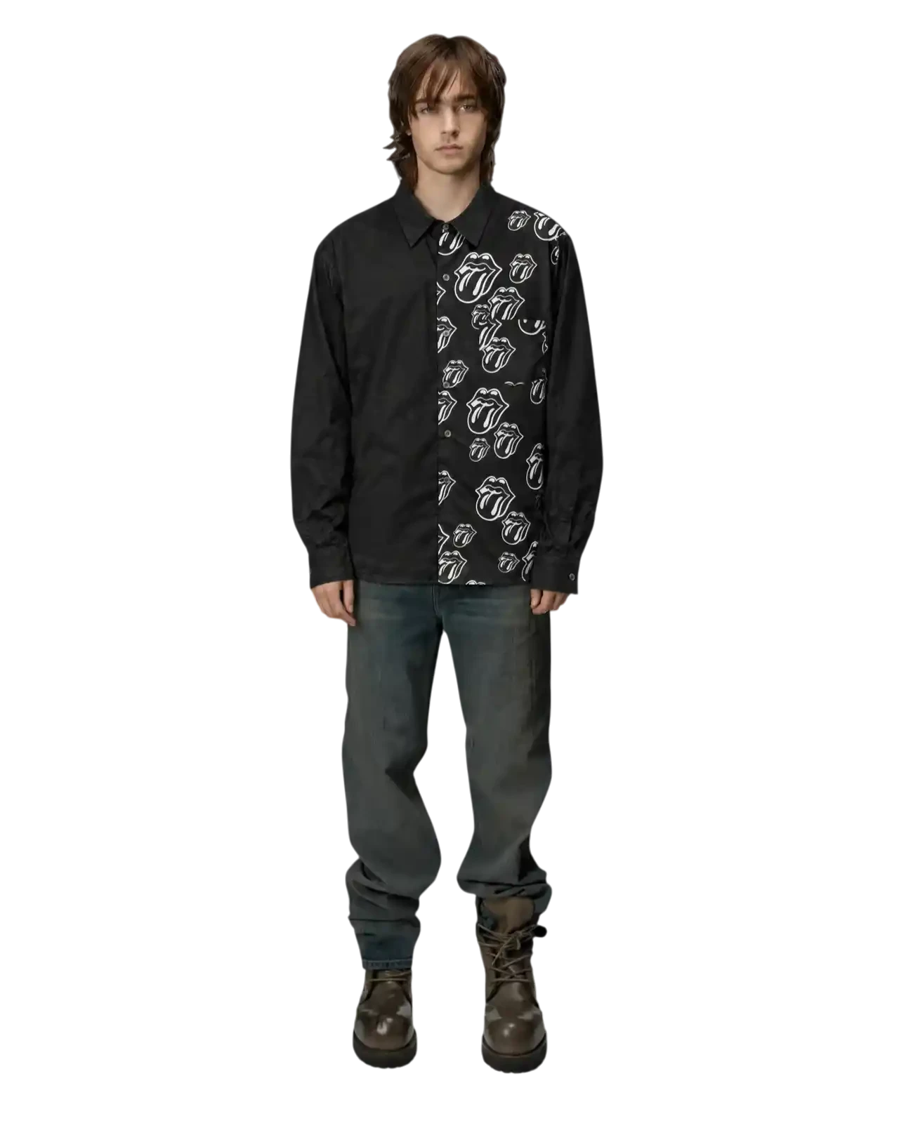 Comme Des Garçons Homme Plus The Rolling Stones shirt