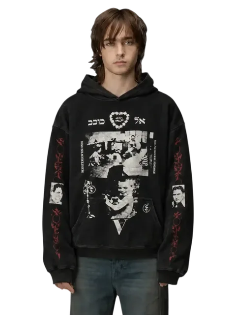 Enfants Riches Déprimés Cherry Distressed Hoodie