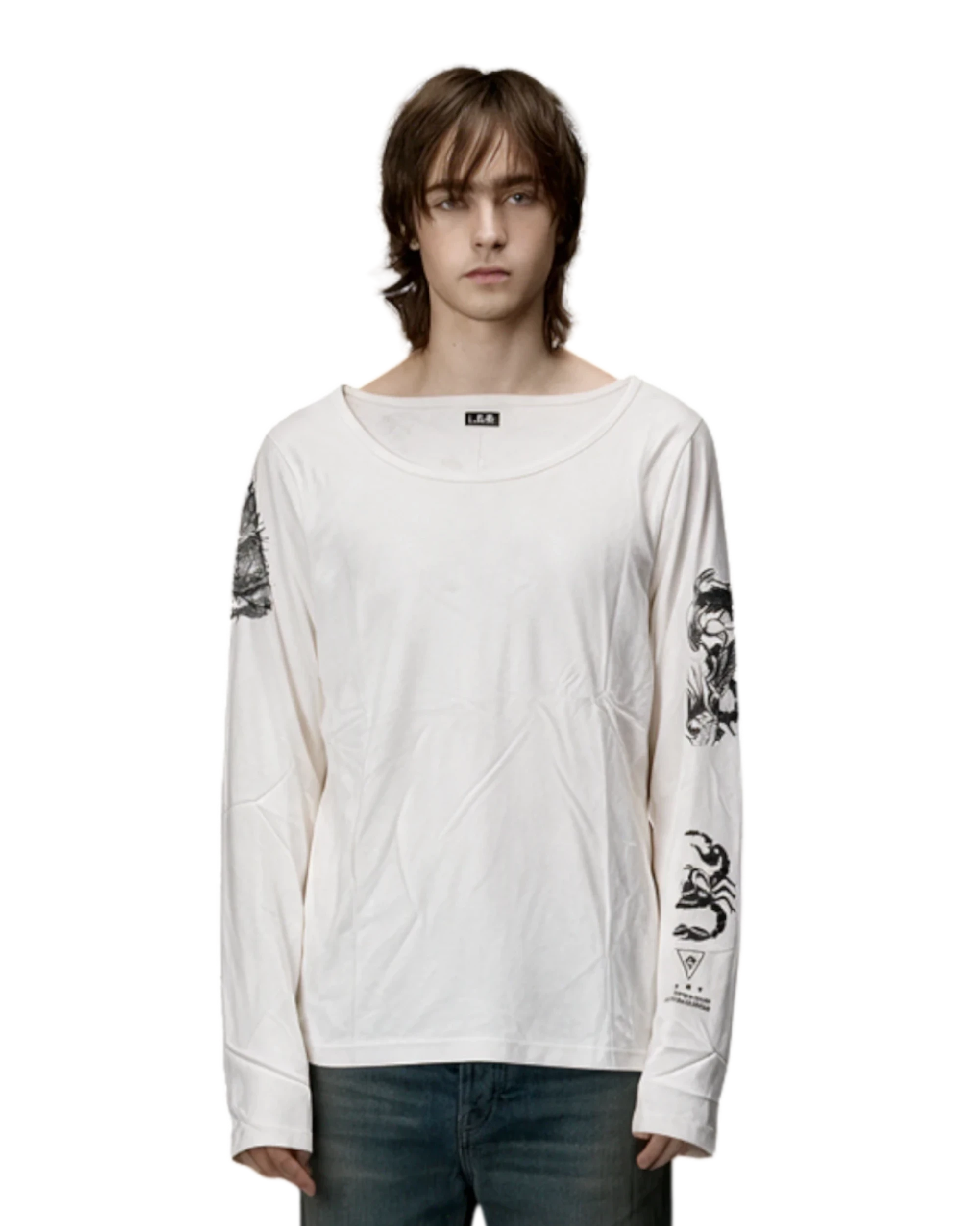 LGB Bedrock Skull Longsleeve