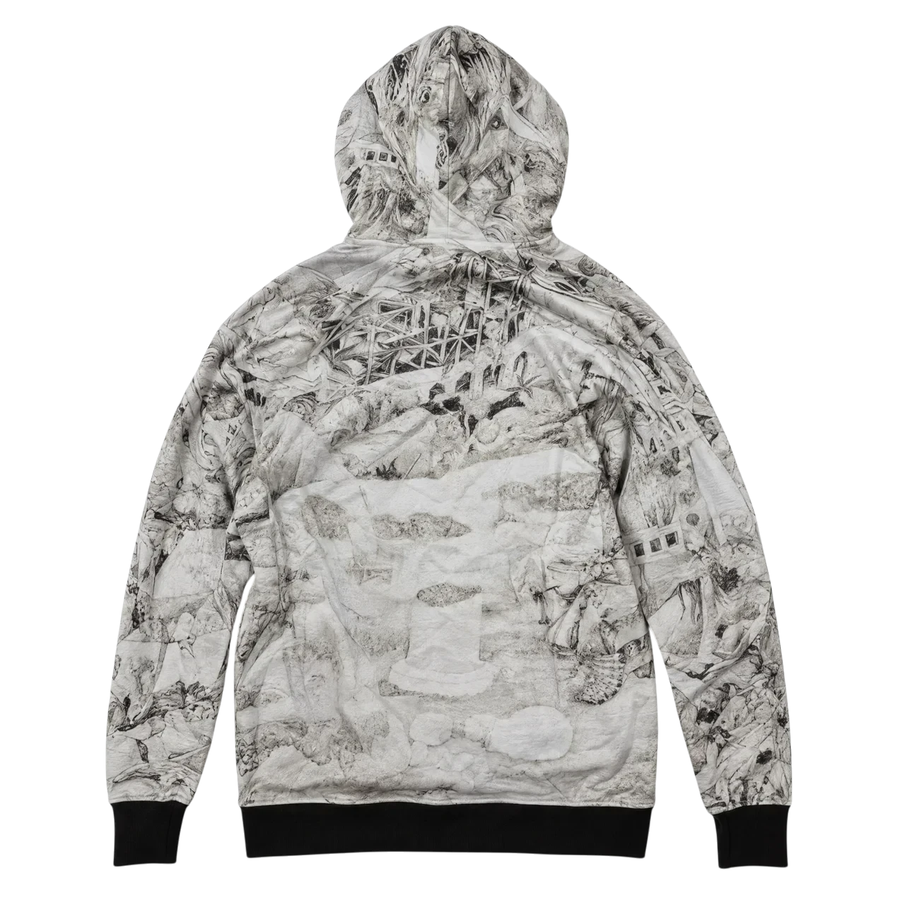 Undercover 08ss Double Sided Hoodie