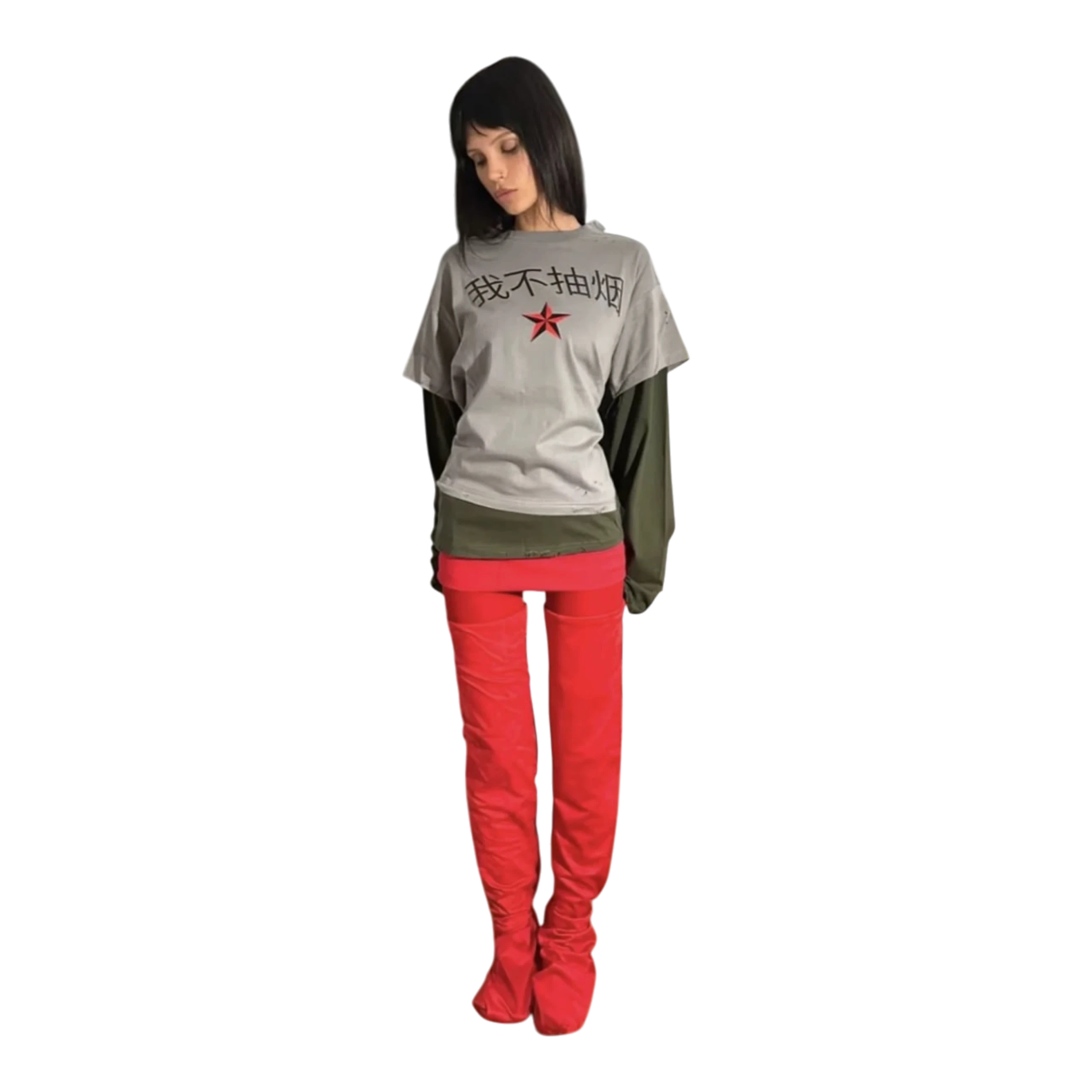 Noname_264781 Khaki Longsleeve