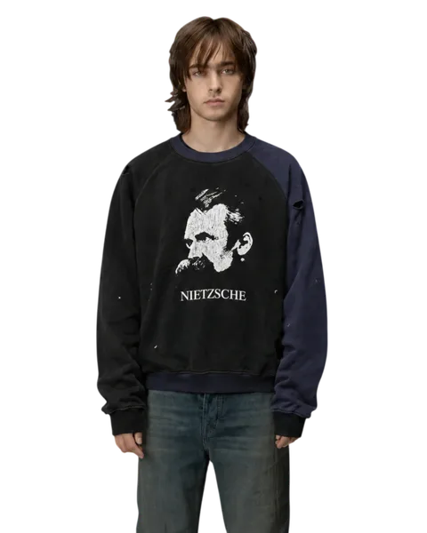 Enfants Riches Deprimes Nietzsche Raglan Sweatshirt