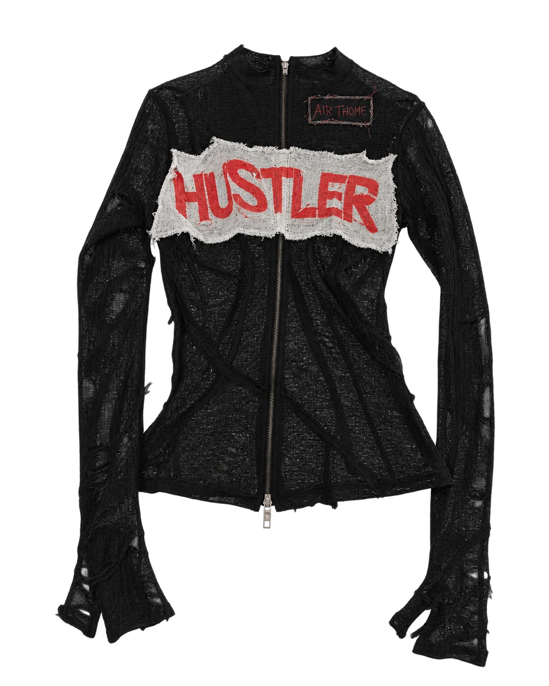 Hood By Air SS17 «Hustler» Mesh Double-Zip Top