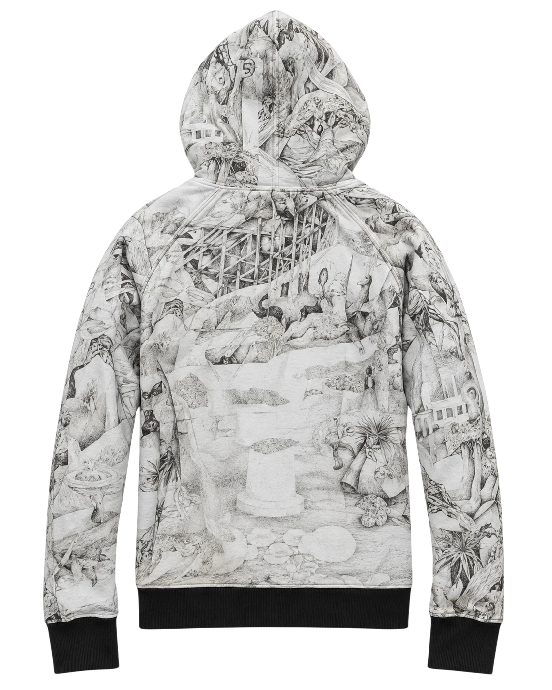 UNDERCOVER 08SS ZIP-HOODIE