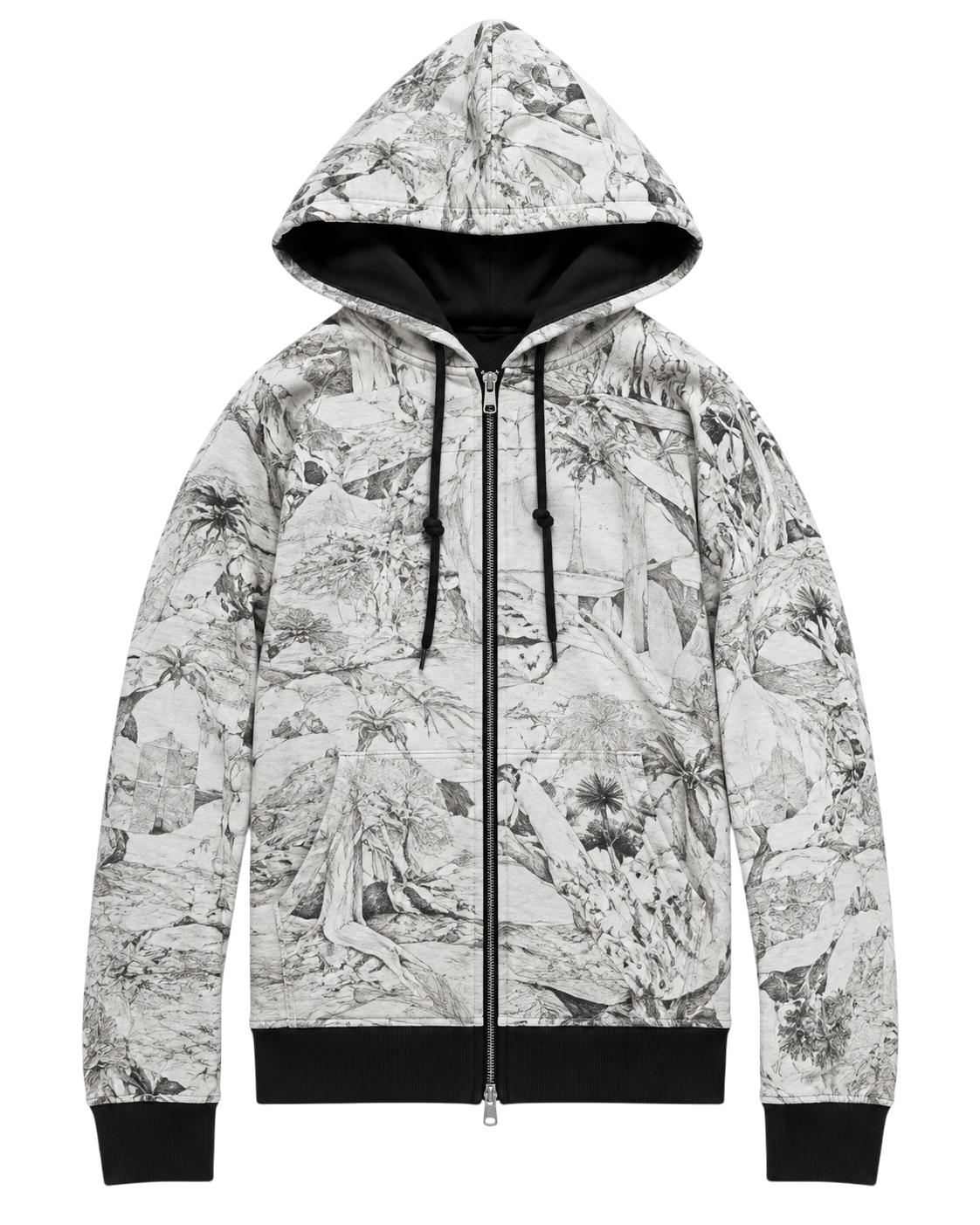 UNDERCOVER 08SS ZIP-HOODIE